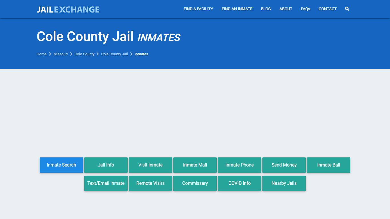 Cole County Jail Inmates | Arrests | Mugshots | MO